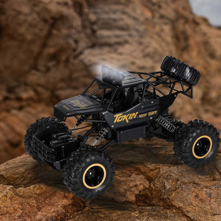 RC-bil Rock Crawler 1:12 4WD METAL sort