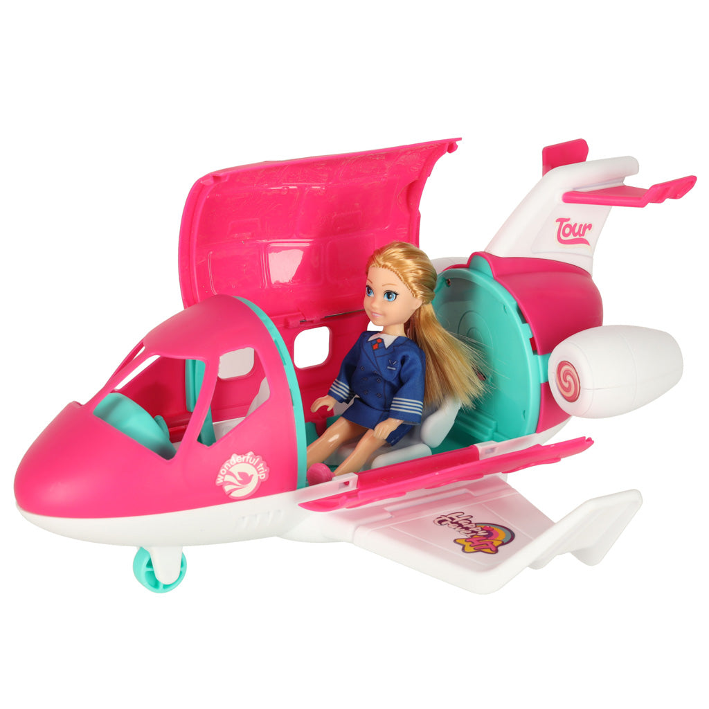 Dukkefly, foldbart stewardessetilbehør