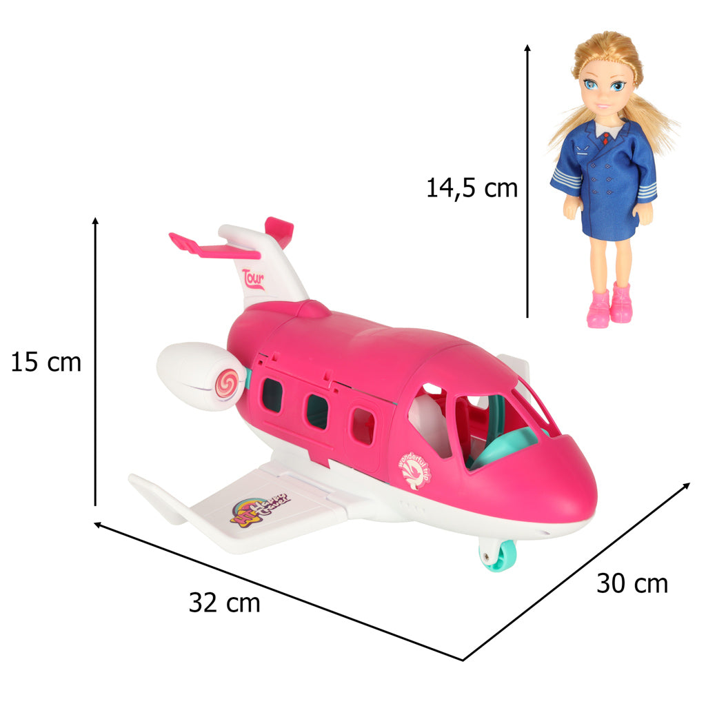 Dukkefly, foldbart stewardessetilbehør