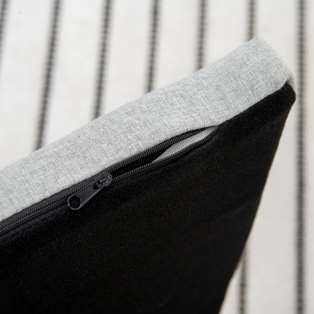 Hundesofa med blødt betræk kæledyrssofa med træben hundeseng 82 x 54 x 36 cm