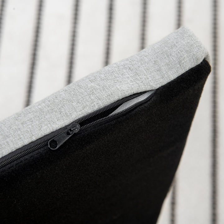 Hundesofa med blødt betræk kæledyrssofa med træben hundeseng 82 x 54 x 36 cm