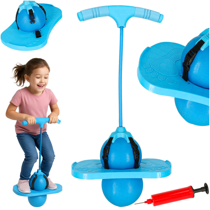 Børnetrøje pogo balance trøje blå