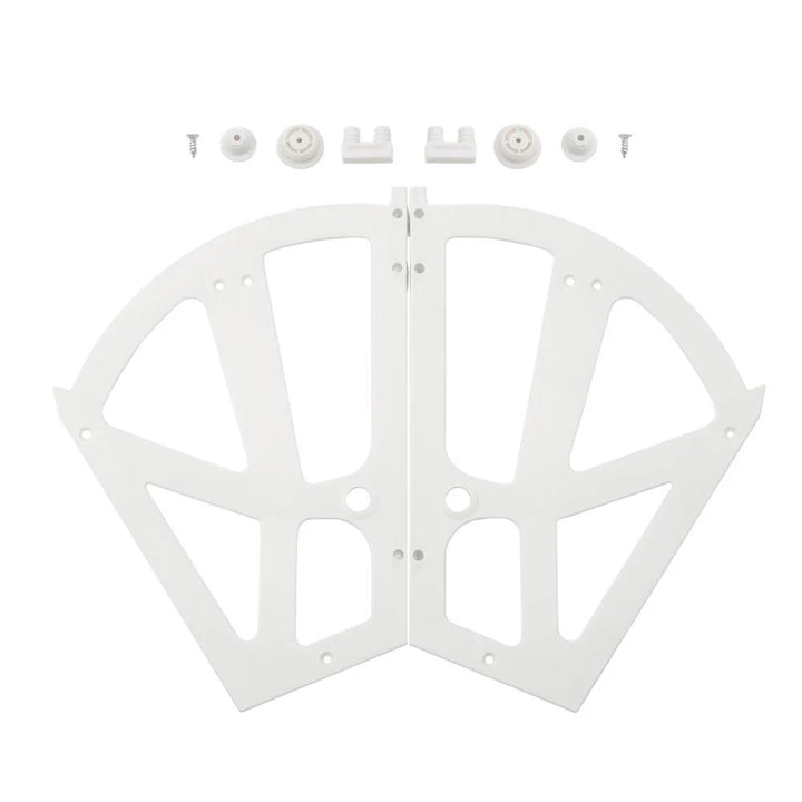 Plastik skabshængsel til skoskab - tilbehør til 2-lags skoholder