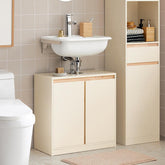 Underskab med plads til vask, 2 døre, badeværelsesskab, 60x30x60 cm