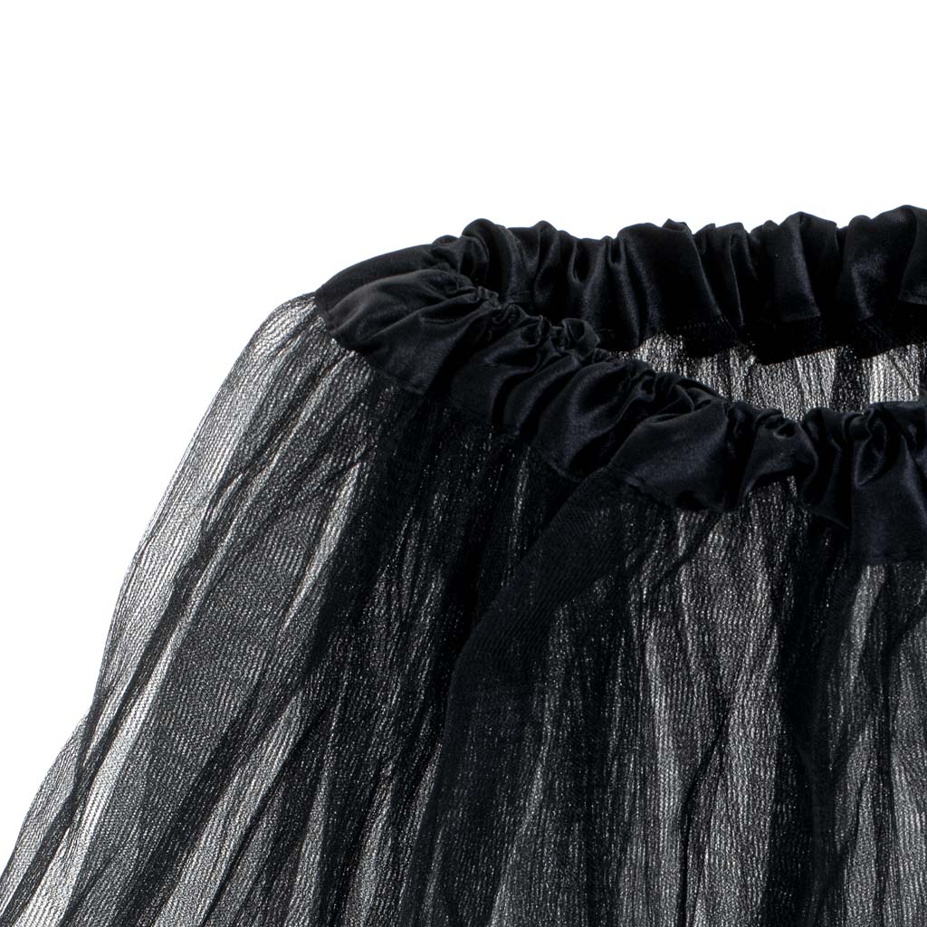 Tyl nederdel tutu kostume kostume sort