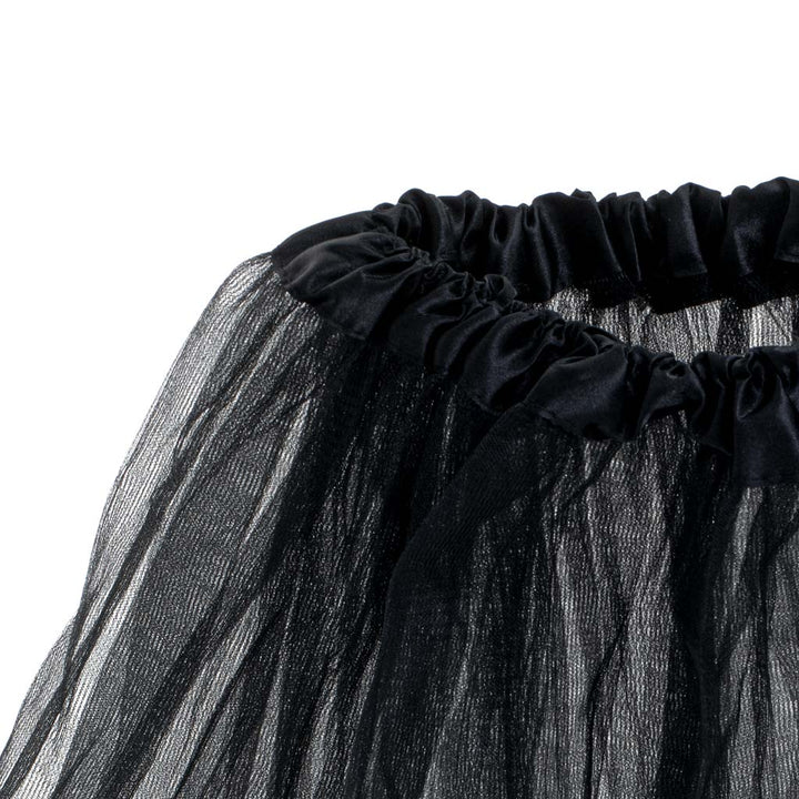 Tyl nederdel tutu kostume kostume sort