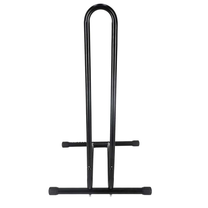 Enkelt cykelstativ i metal, sort