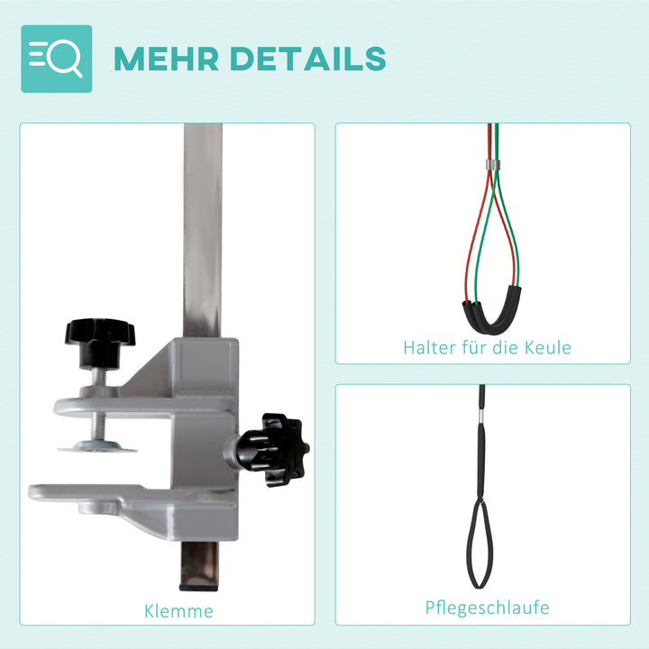 Højdejusterbart kæledyrstrimmebord, 36 x 8 x 74 cm, sølv