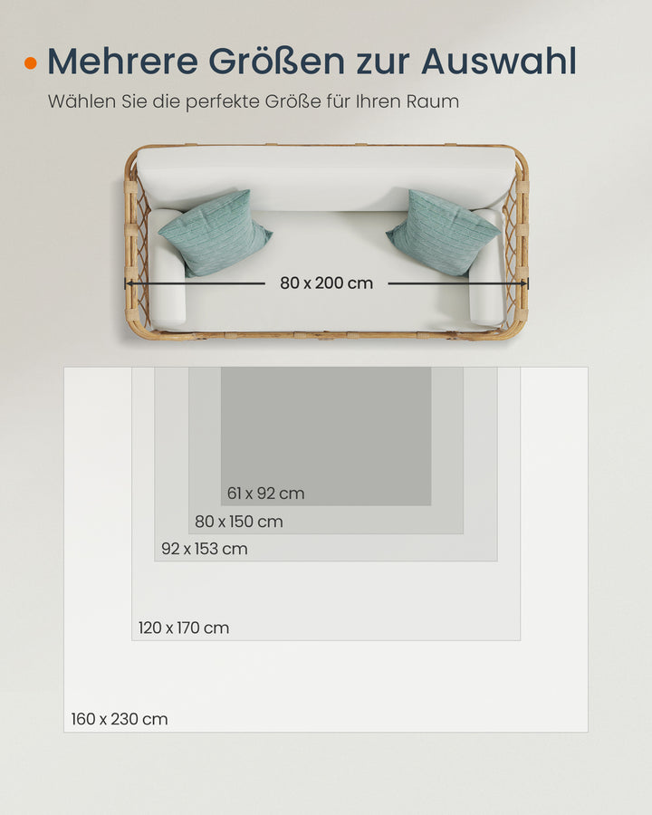 Tæppe, 92x153 cm tæppe til soveværelse, skridsikkert tæppe, traditionel vintage stil, maskinvaskbar, blå-grøn