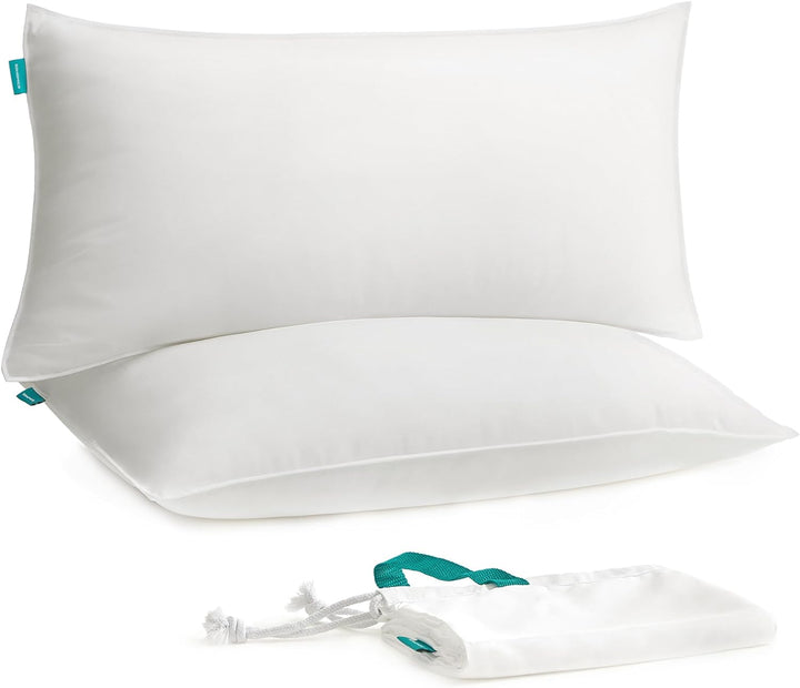 Sæt med 2 puder, hver med mål 40 x 80 cm og 800 g fyldning