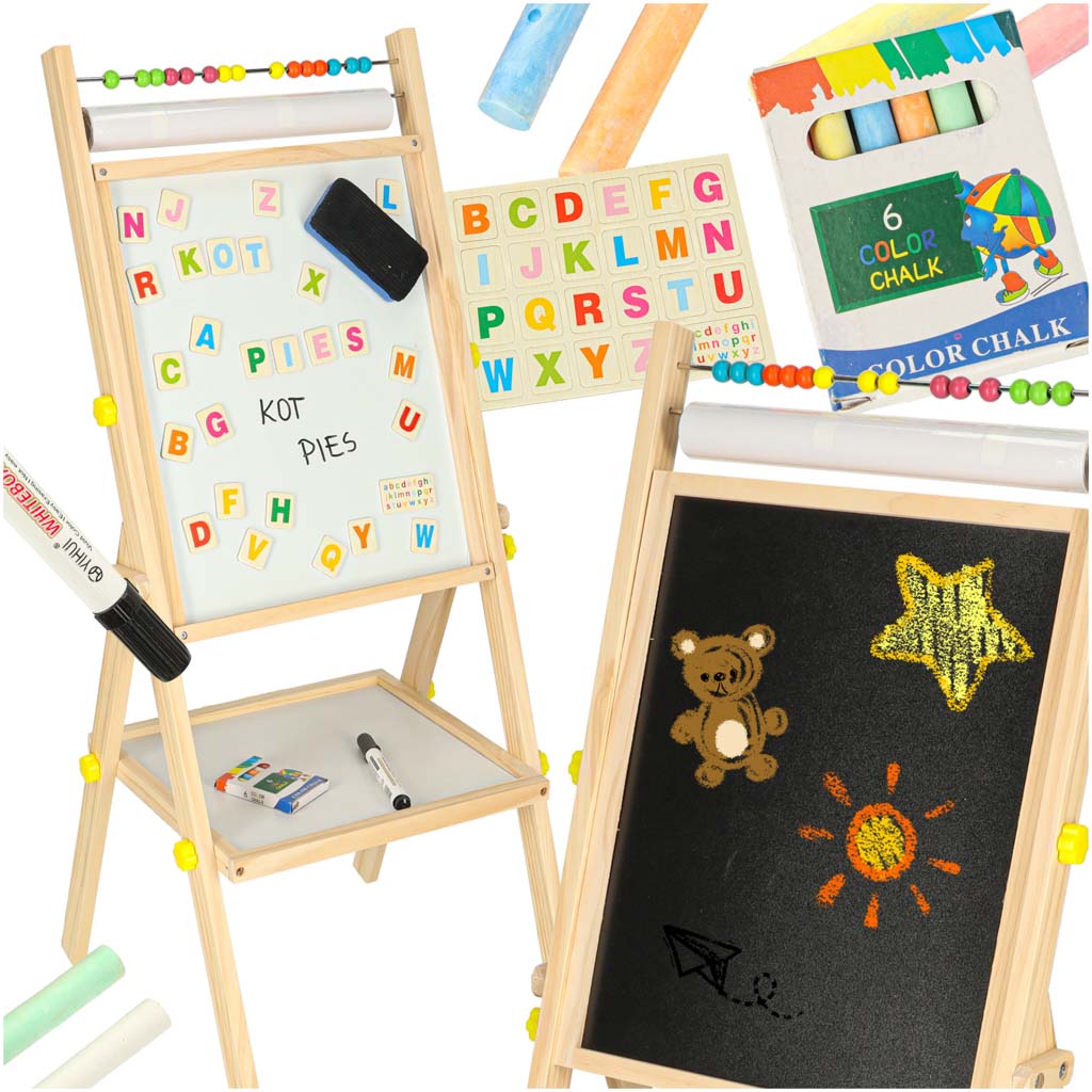 Magnetisk tavle abacus papir kridtbogstaver gratis