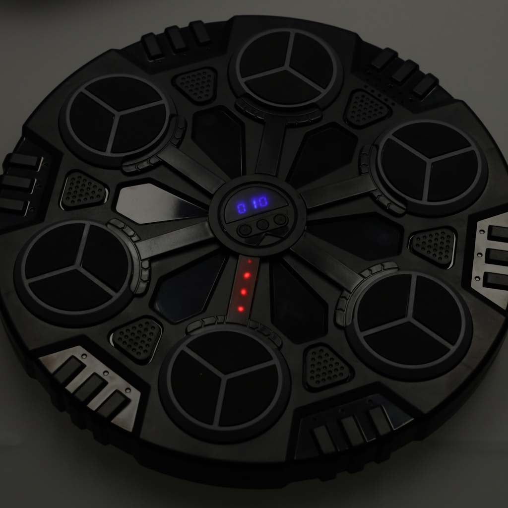 Bokseskjold vægtræner musik Bluetooth LED USB
