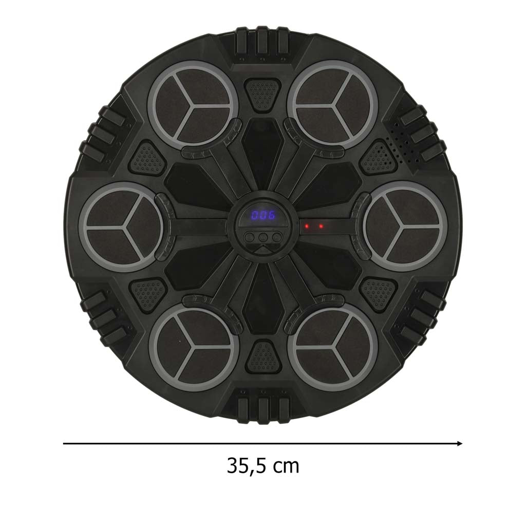 Bokseskjold vægtræner musik Bluetooth LED USB
