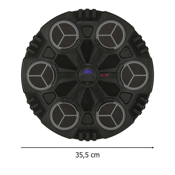 Bokseskjold vægtræner musik Bluetooth LED USB