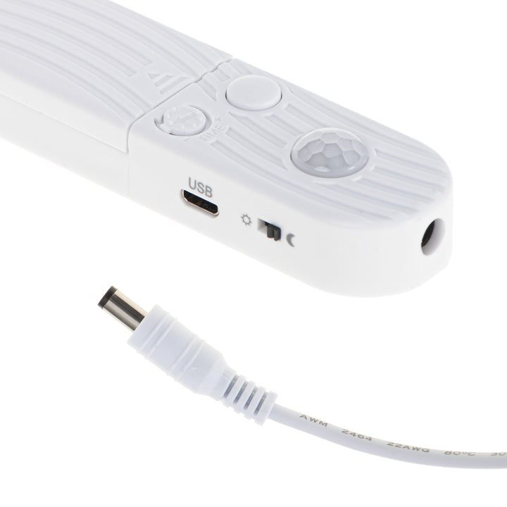 USB batteridrevet LED-båndbevægelsessensor 2M kold hvid