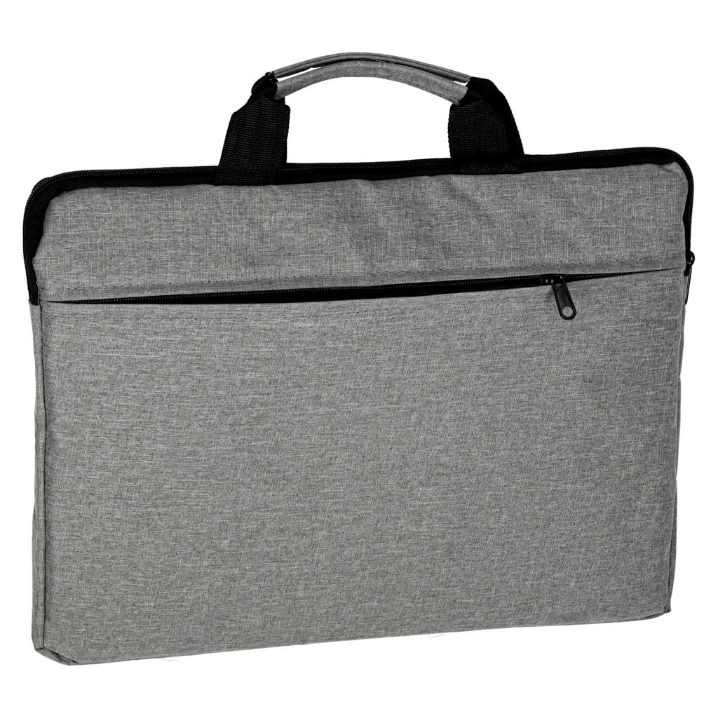 Laptoptaske 15,6 tommer etui cover dokumentmappe dame herre grå