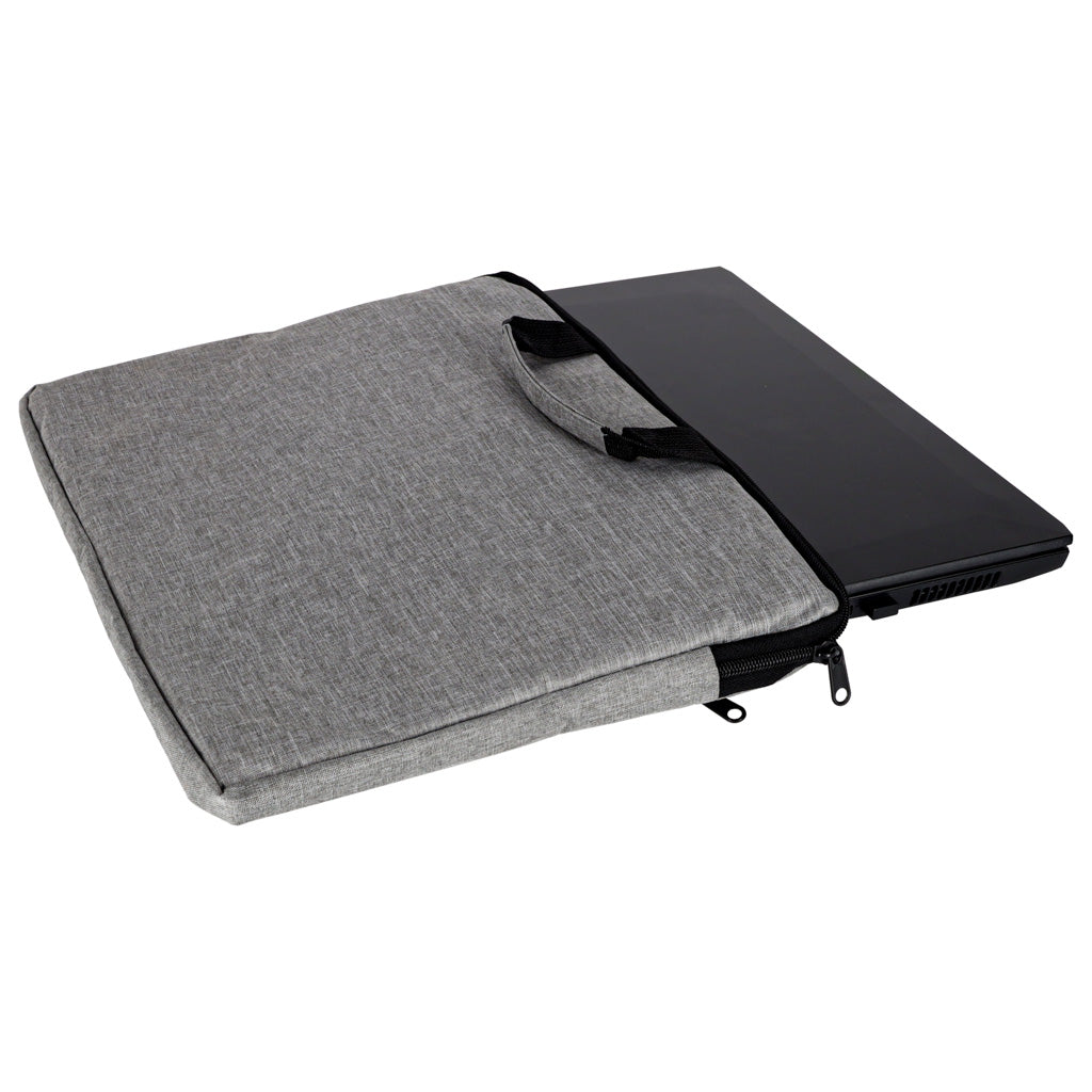 Laptoptaske 15,6 tommer etui cover dokumentmappe dame herre grå