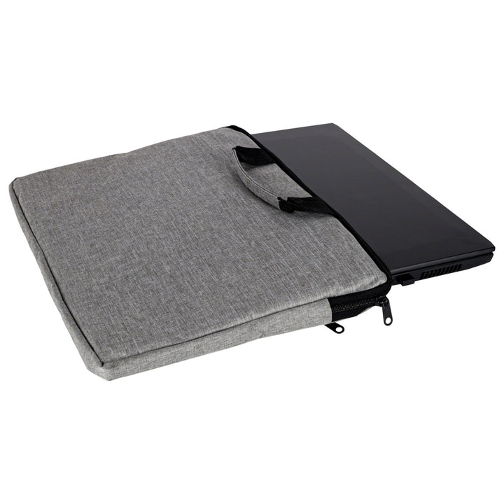 Laptoptaske 15,6 tommer etui cover dokumentmappe dame herre grå