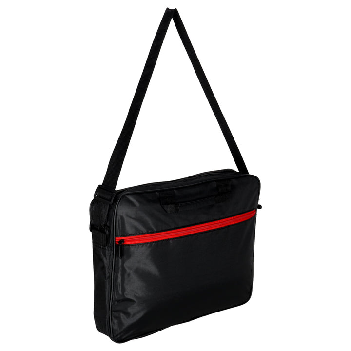 Laptoptaske 15,6 tommer etui etui med rem dokumentmappe dame herre sort