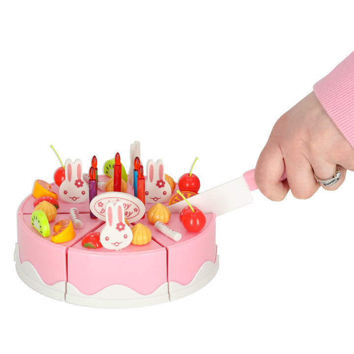 Fødselsdagskage skærekøkken 75 el. pink