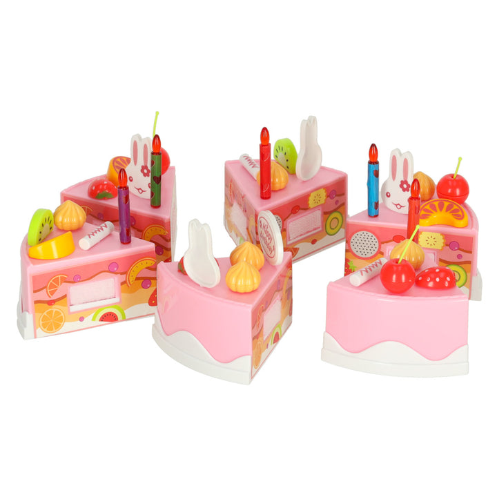 Fødselsdagskage skærekøkken 75 el. pink