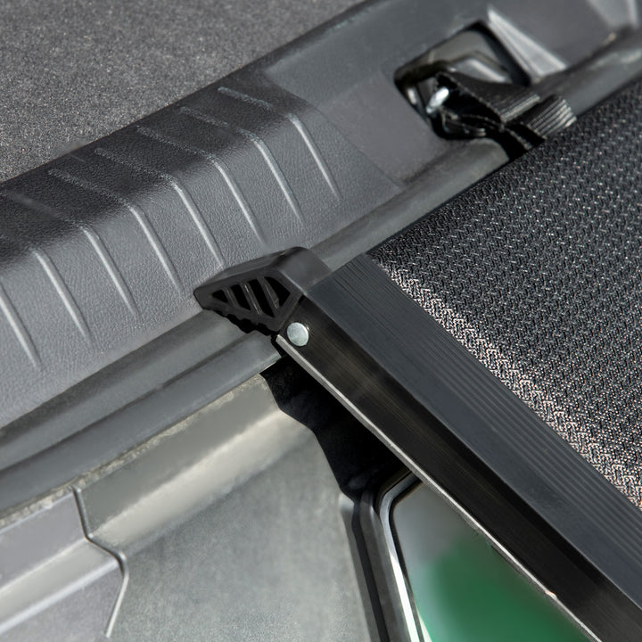 Kæledyrsrampe, sammenklappelig, skridsikker, hunde op til 40 kg, 158 cm x 43,5 cm x 2,5 cm, sort