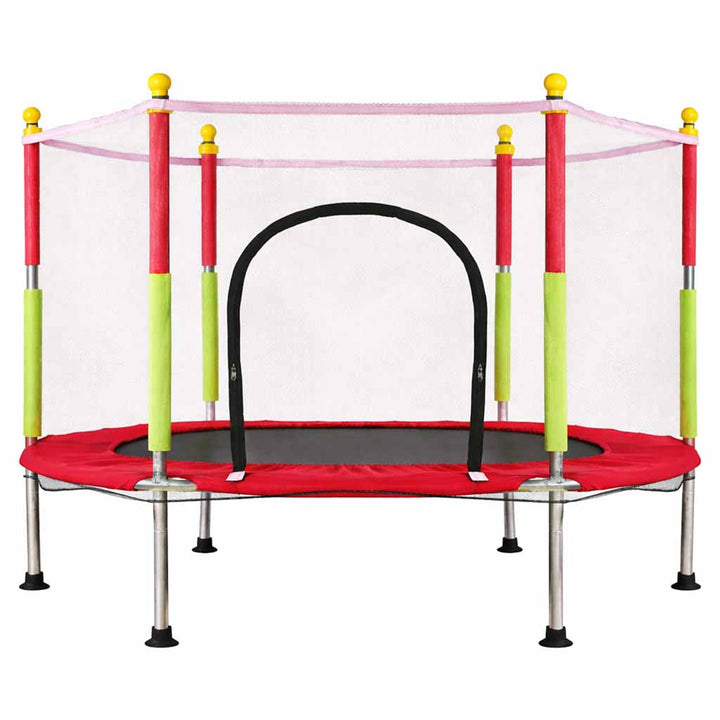 Havetrampolin til børn 140 cm rød