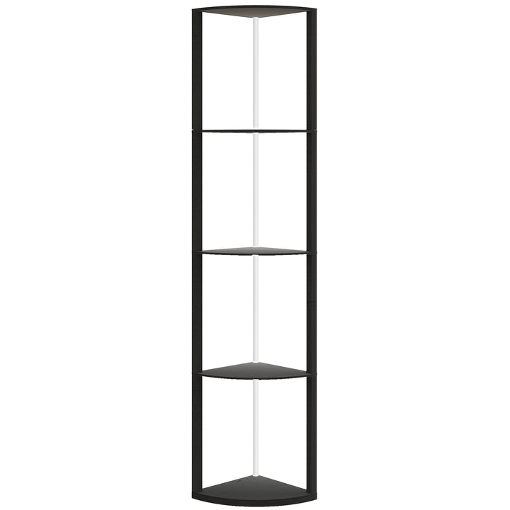 Led gulvlampe 5-trins dæmpbar gulvlampe med hylde, rgb-farveskift, fjernbetjening