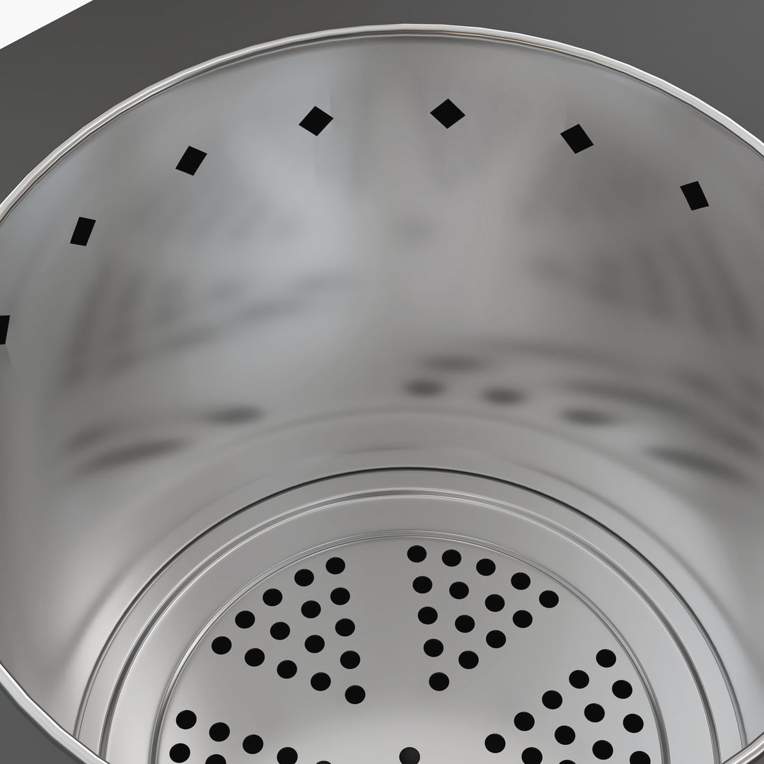 Bålfad, bålfad, båltønde, inklusive poker, 45 x 38,8 x 46,5 cm, sølv + sort