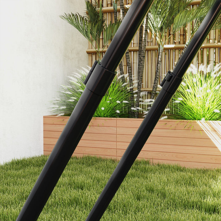 Rebounder til fodbold, 128 x 118 cm reboundvæg med beskyttende kantpinde, justerbar i 5 niveauer, bærbar rebound, fodboldmål til unge, reboundvæg til fodboldtræning, sort