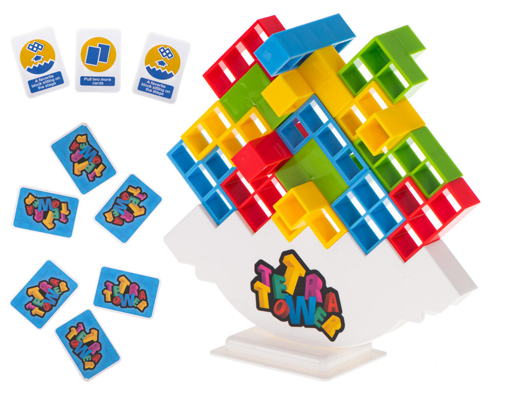 Tetris puslespil balancerende blokke puslespil