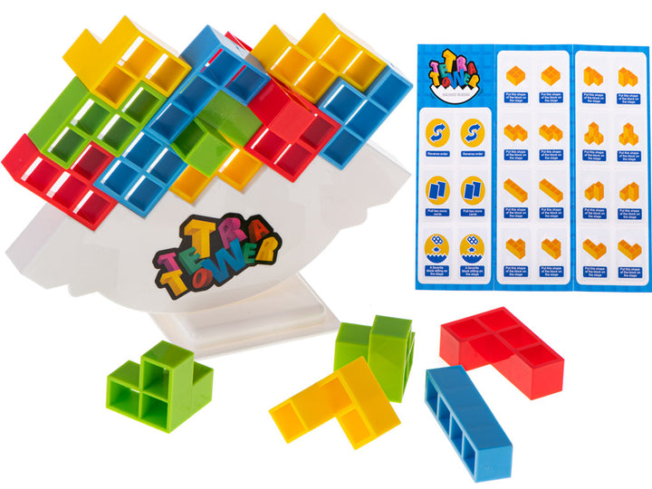 Tetris puslespil balancerende blokke puslespil