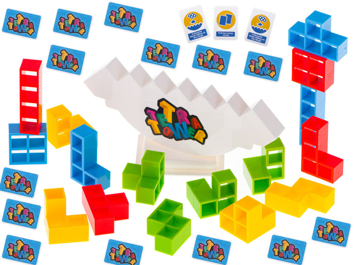 Tetris puslespil balancerende blokke puslespil