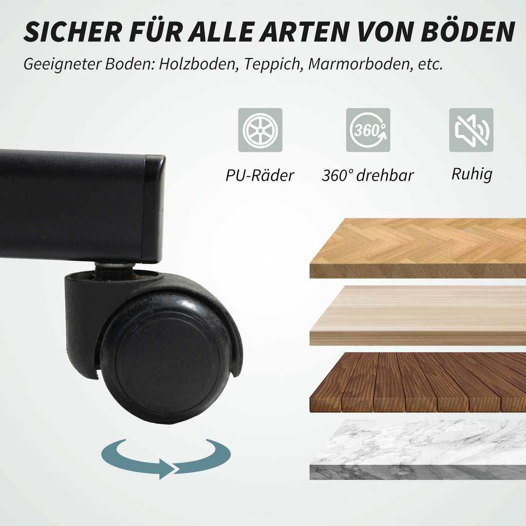 Kontorstol med massagefunktion ergonomisk lederstol med lænefunktion fodstøtte grå