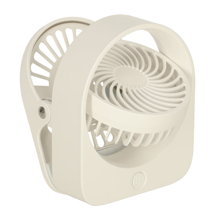Mini bordventilator med USB-klips
