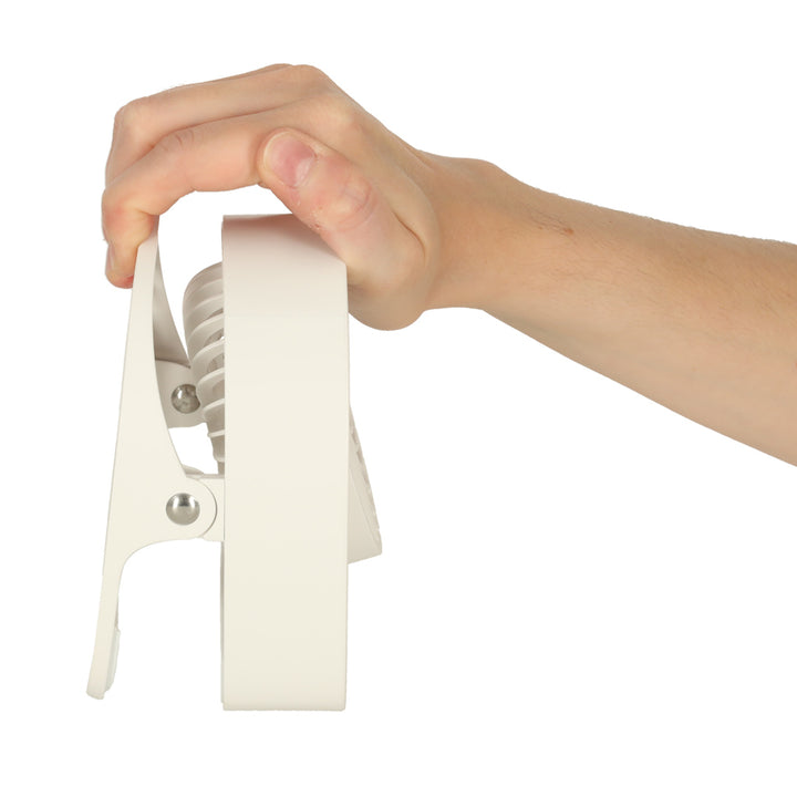 Mini bordventilator med USB-klips