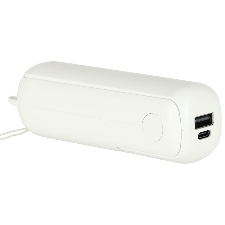 Bordventilator mini håndholdt foldbar vindmølle bærbar USB hvid