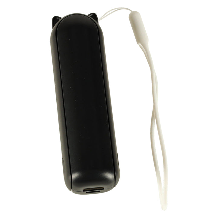 Bordventilator mini håndholdt foldbar vindmølle bærbar USB sort