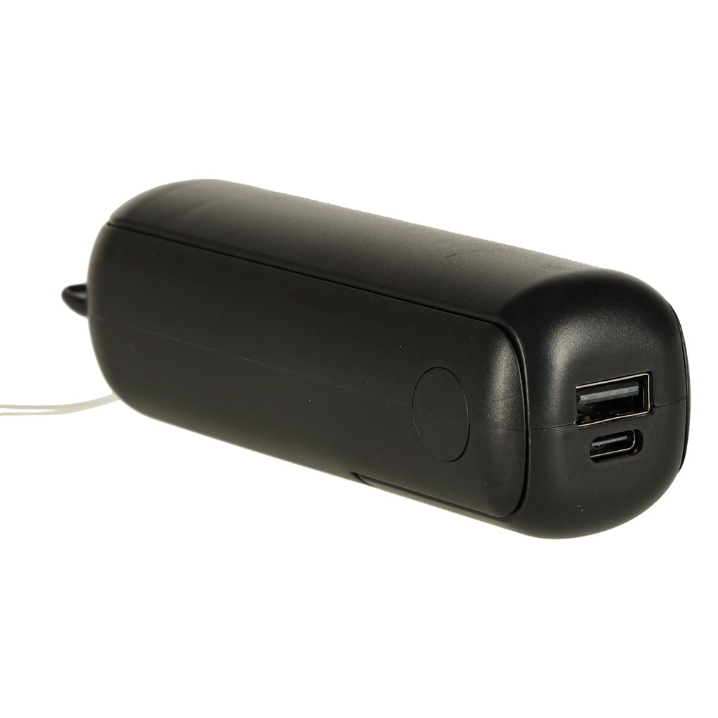 Bordventilator mini håndholdt foldbar vindmølle bærbar USB sort