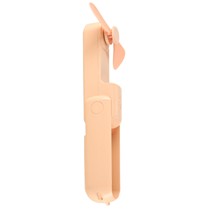 Bordventilator mini håndholdt foldbar vindmølle bærbar USB pink