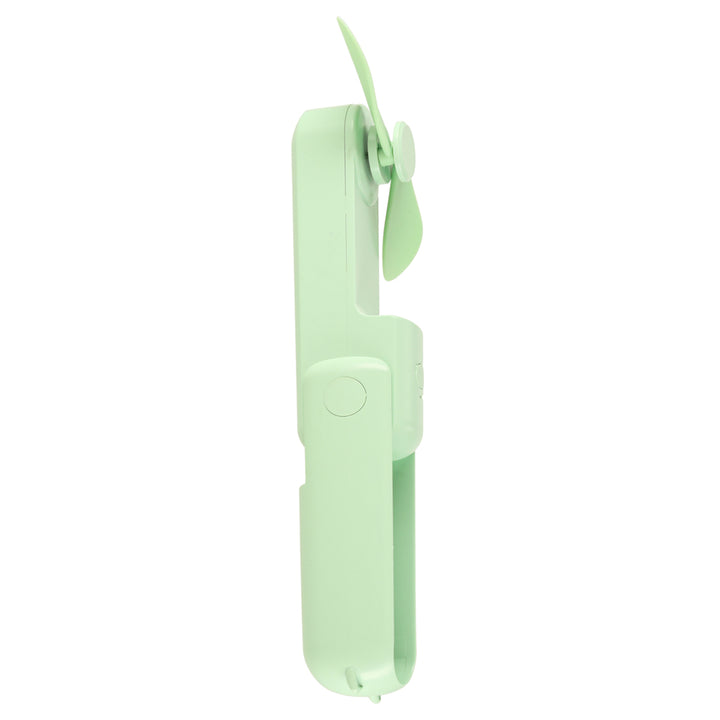 Bordventilator mini håndholdt foldbar vindmølle bærbar USB grøn