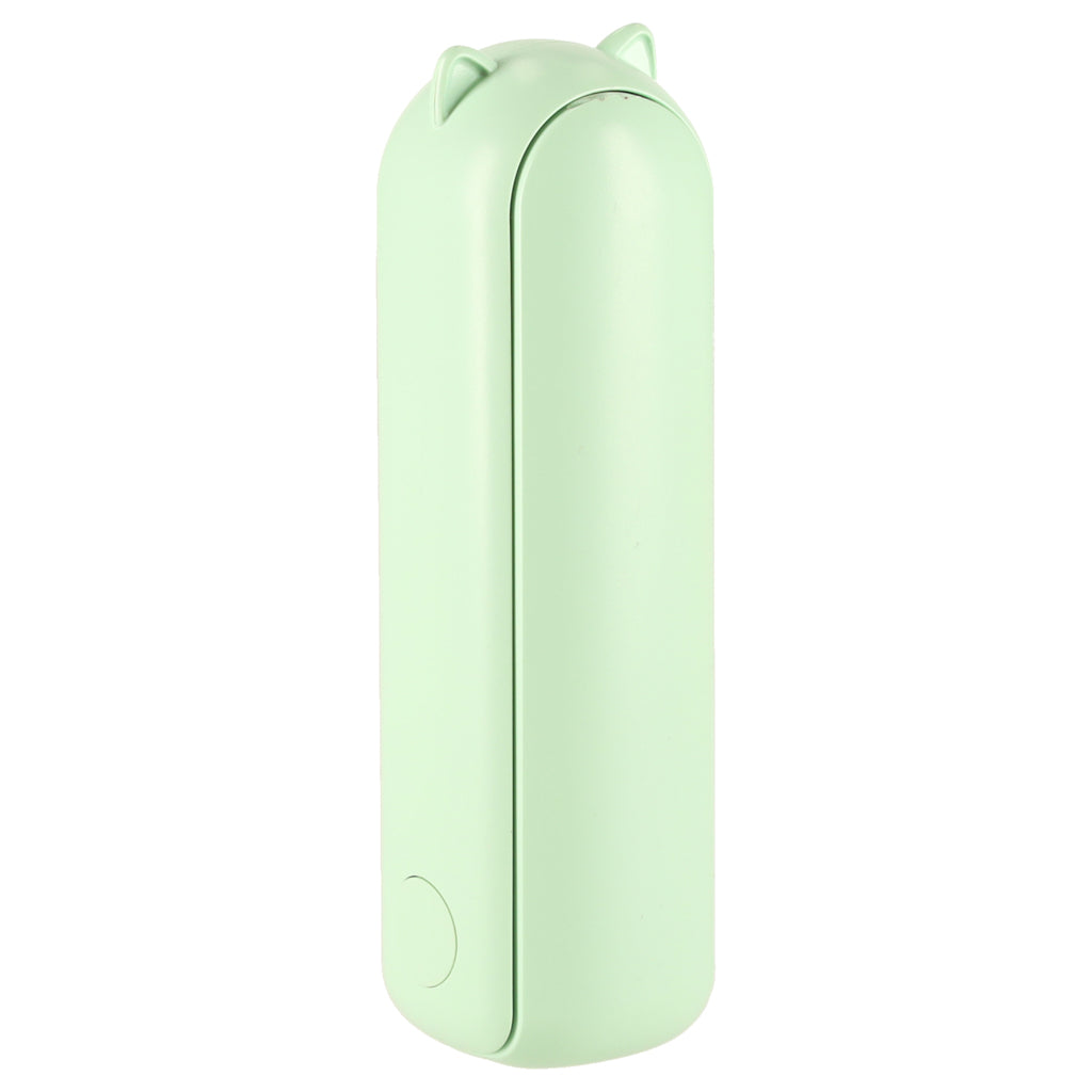 Bordventilator mini håndholdt foldbar vindmølle bærbar USB grøn