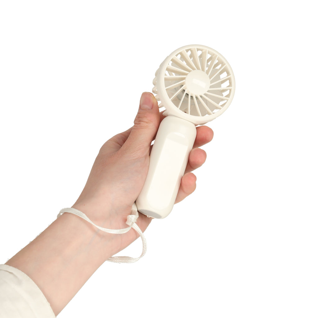 Bordventilator mini håndholdt ventilator bærbar USB-ventilator 13,8 cm