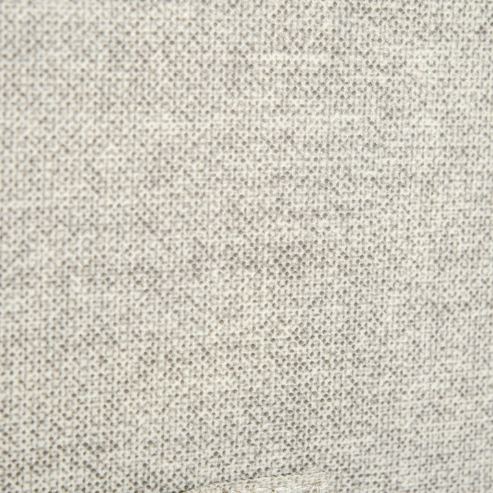 Kommode, skænk, 7 foldbare stoffskuffer, metalramme, 63,5 x 30 x 71 cm, lysegrå