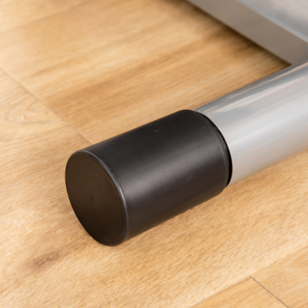 Stepper motionscykel til hjemmet med lcd-skærm justerbar hastighed metal abs 55 x 53 x 118-128 cm