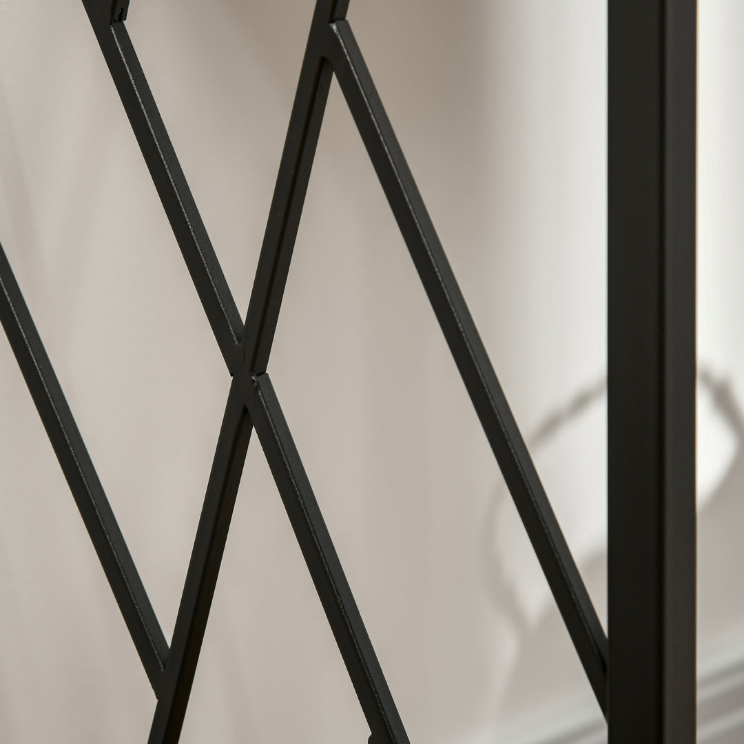 Konsolbord, entrebord, industridesign, robust metalramme, 120 x 35 x 75 cm