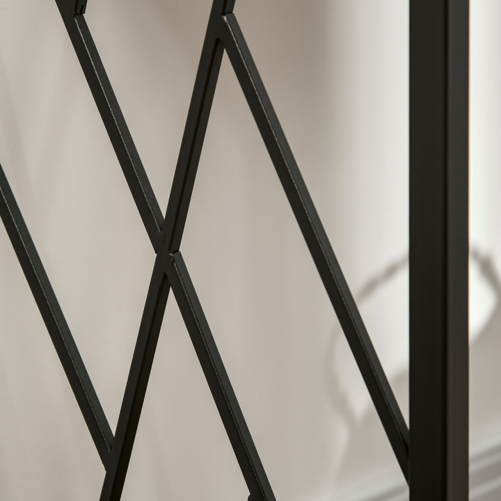 Konsolbord, entrebord, industridesign, robust metalramme, 120 x 35 x 75 cm