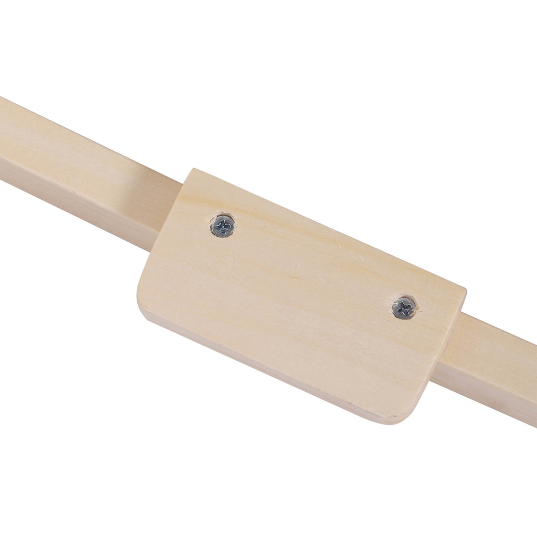 Gyngehest baby gyngedyr plyslegetøj børn plys gyngedyr brun l74 x b33 x h62 cm