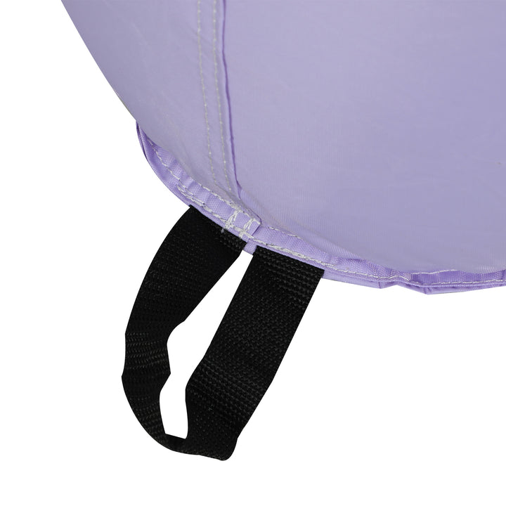 Hoppeborg med rutsjebaner, netindkapsling, oxford-stof, jordankre, bæretaske