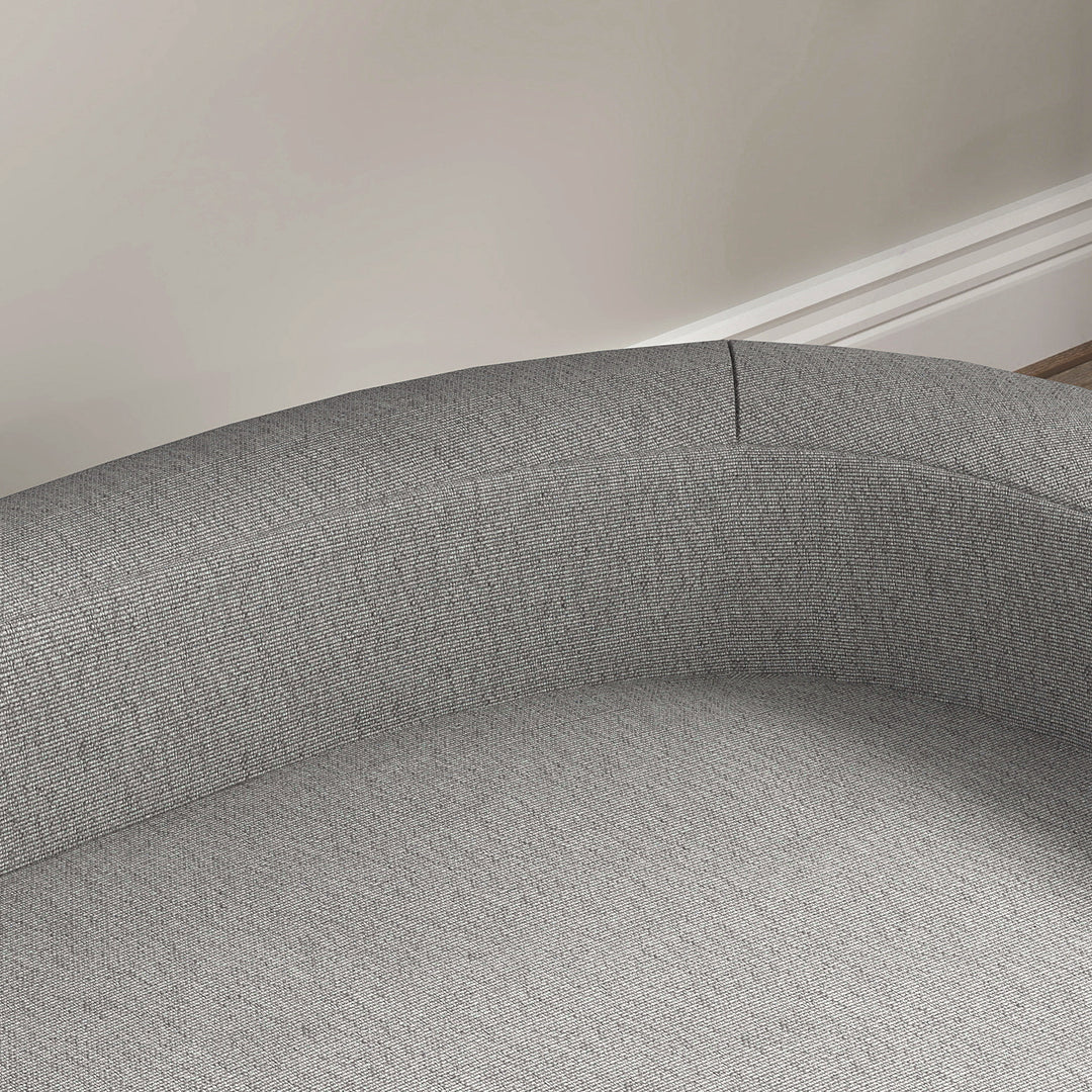 Hundesofa til store hunde op til 30 kg, polstret, ben af fyrretræ, 98 x 67 x 25 cm, grå